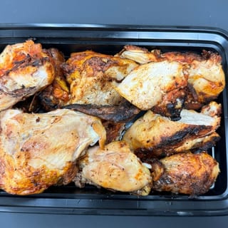 1 Pollo al carbon salsa & tortillas