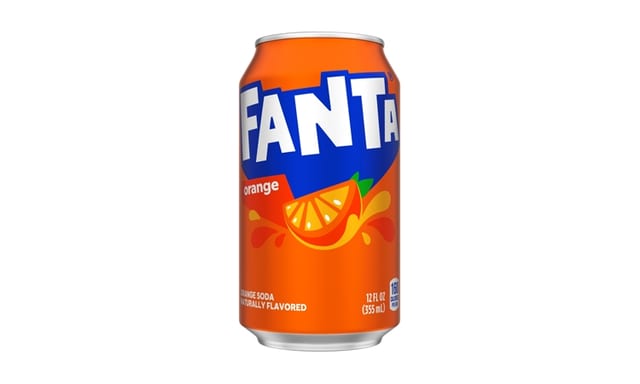 Fanta orange.