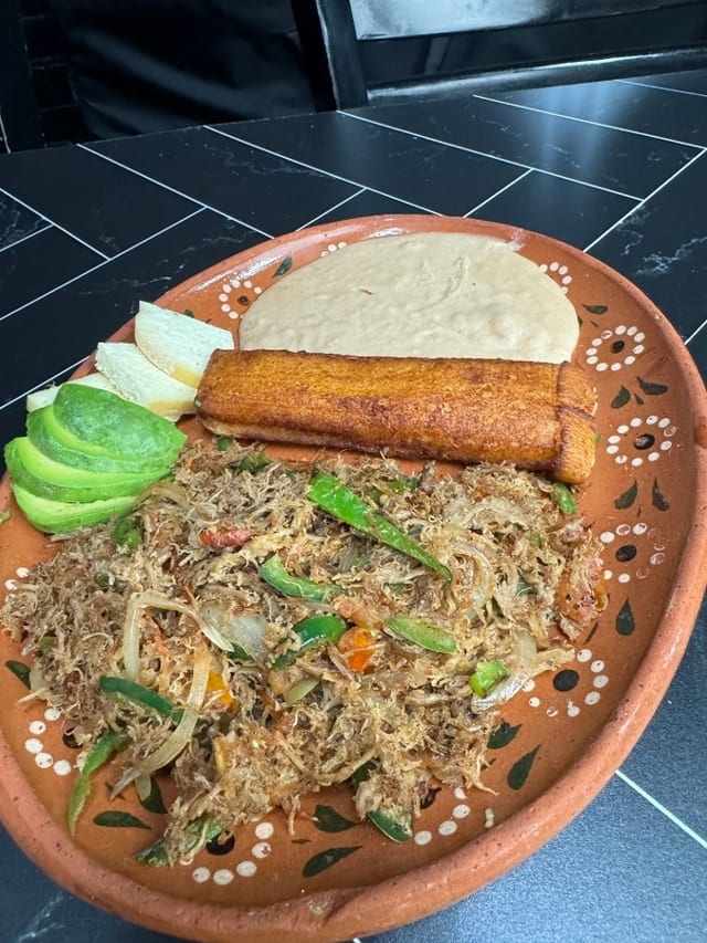 Machaca plate.