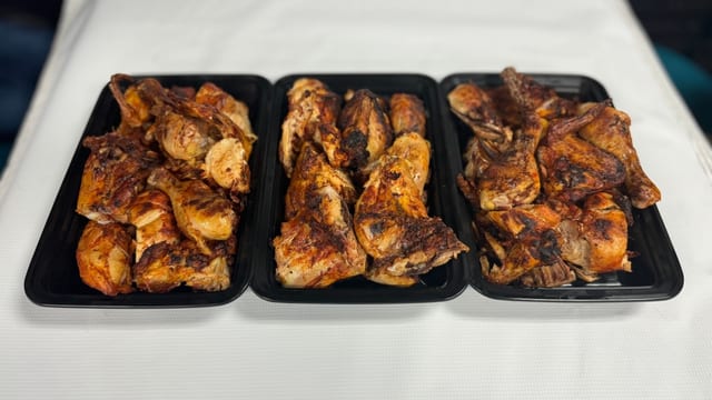 3 Pollos al carbon family meal.
