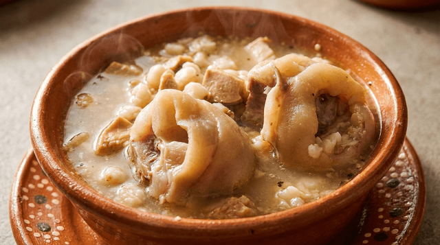 Menudo blanco.