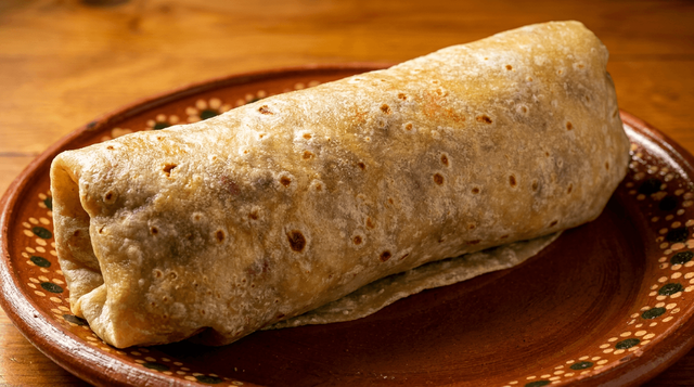 Egg & cheese burrito.