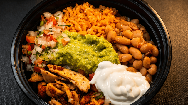 Vegetarian bowl.